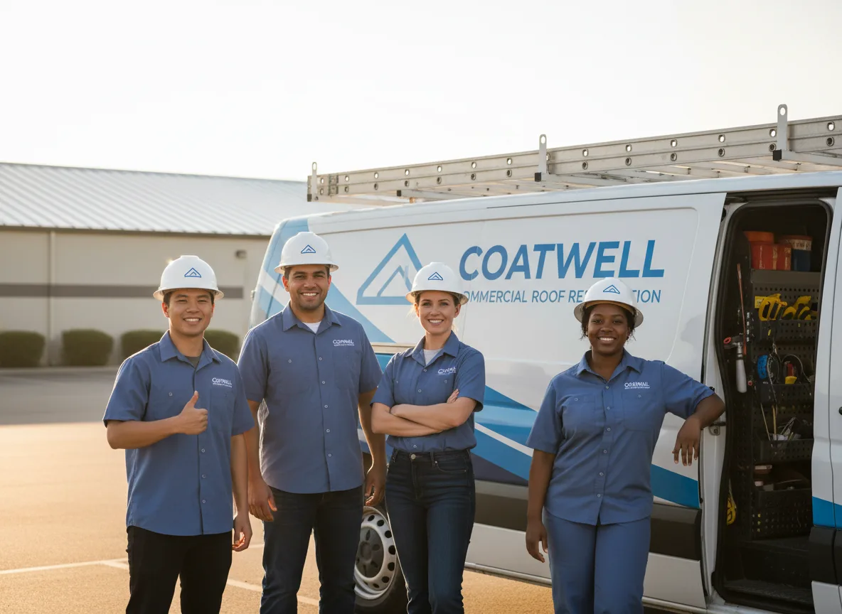 Commercial roof coating company in Caldwell, KS